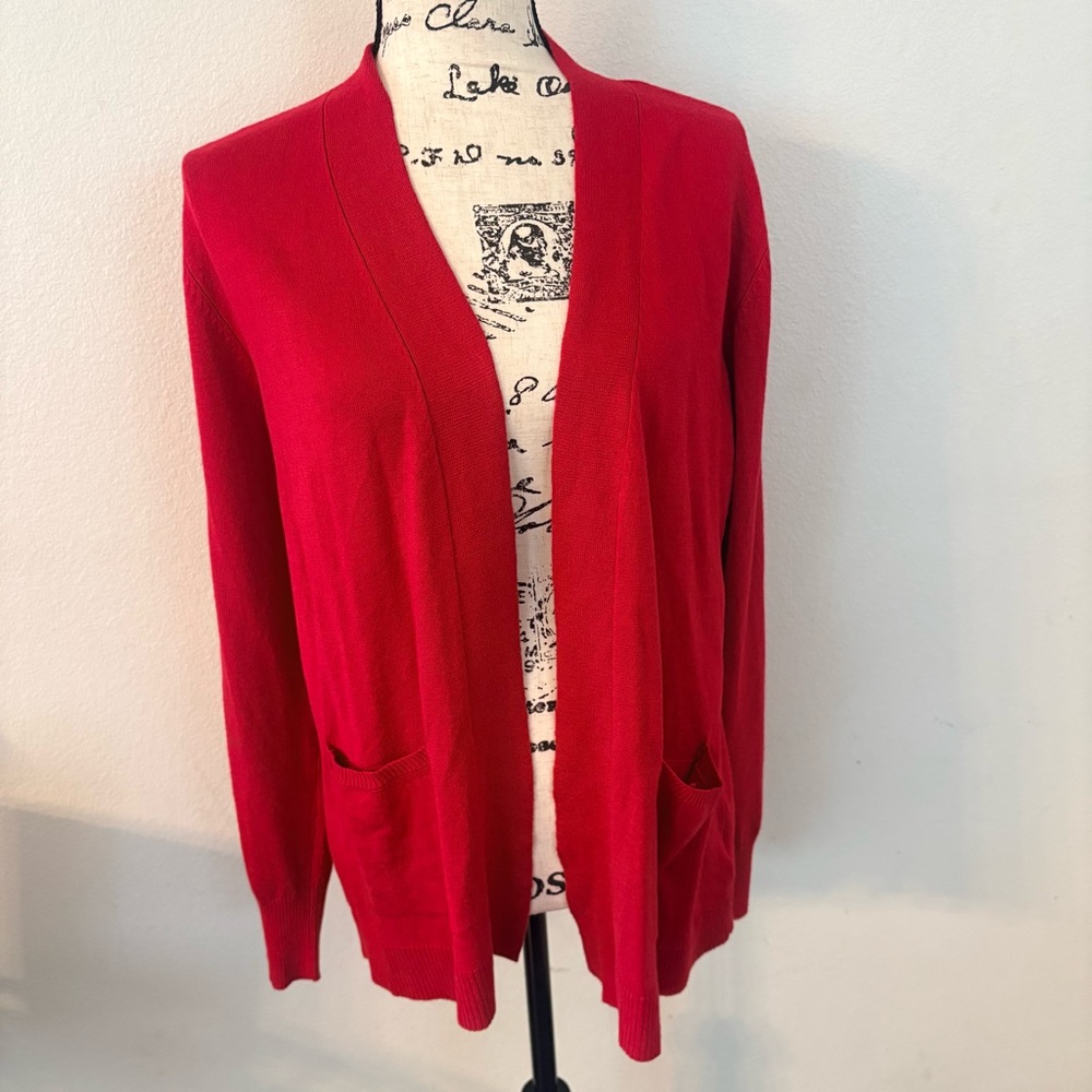 Elegant Love Scarlett Red Women's Cardigan Large